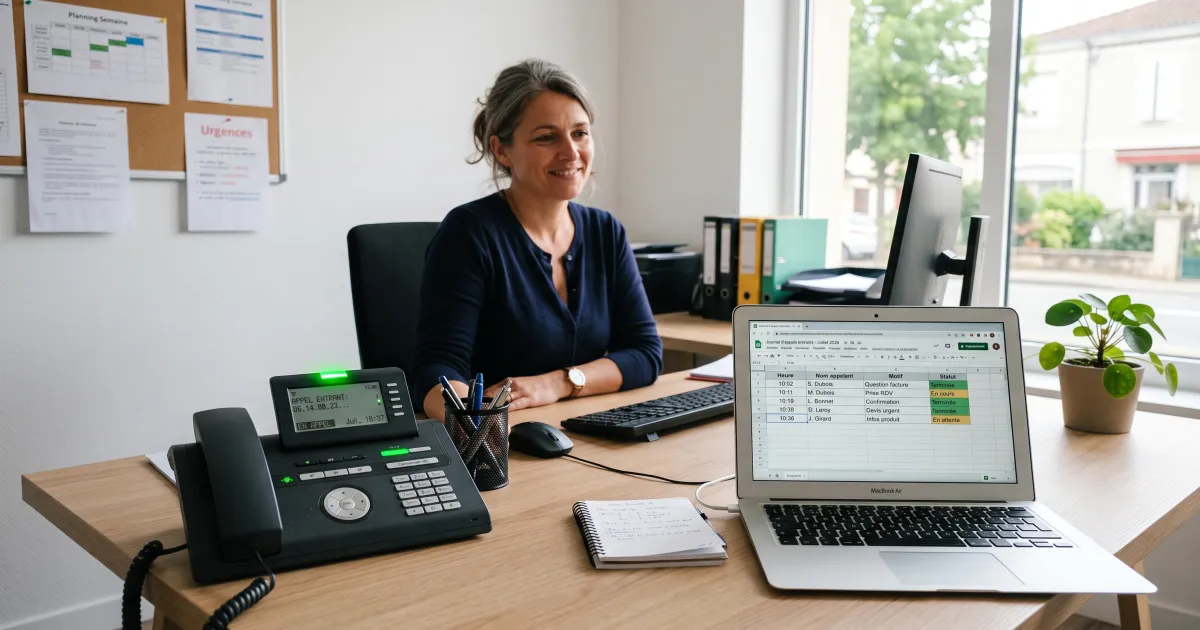 Automatiser son accueil téléphonique avec un agent IA : Google Sheets, transcription et redirection en pratique